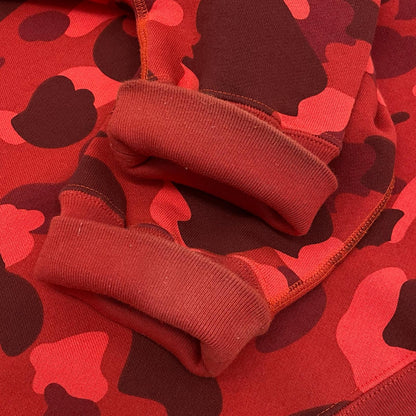 A BATHING APE | アベイシングエイプ スウェット 001SWE301007X レッド サイズ：XL【尾張小牧店】