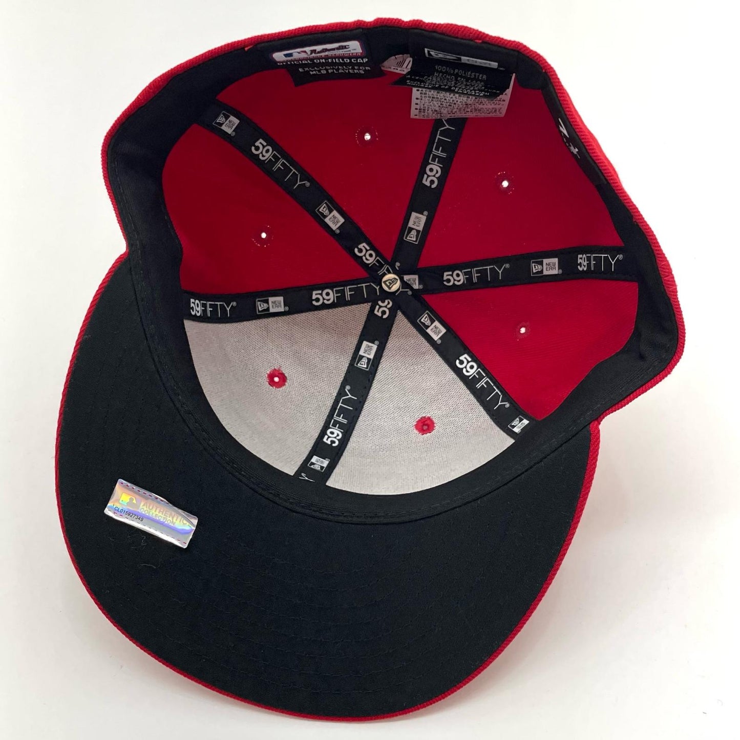 NEW ERA | ニューエラ 7 1/2 (59.6cm) Los Angeles Angels 9.11追悼記念パッチ キャップ レッド【尾張小牧店】