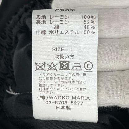 WACKOMARIA | ワコマリア パンツ 26SSE-WMO-PT01 ブラック サイズ：L【尾張小牧店】