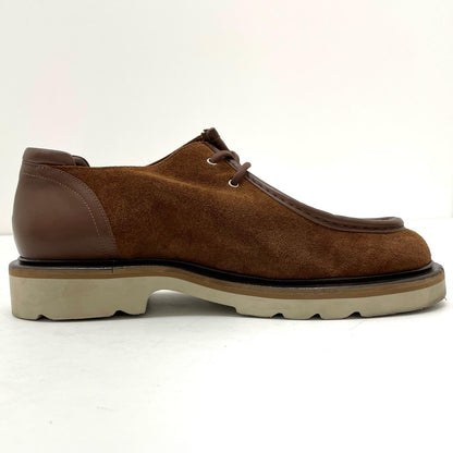 MAISON KITSUNE | メゾンキツネ SUEDE LEATHER DERBIES ローファー MM04302LS0001 ブラウン【尾張小牧店】