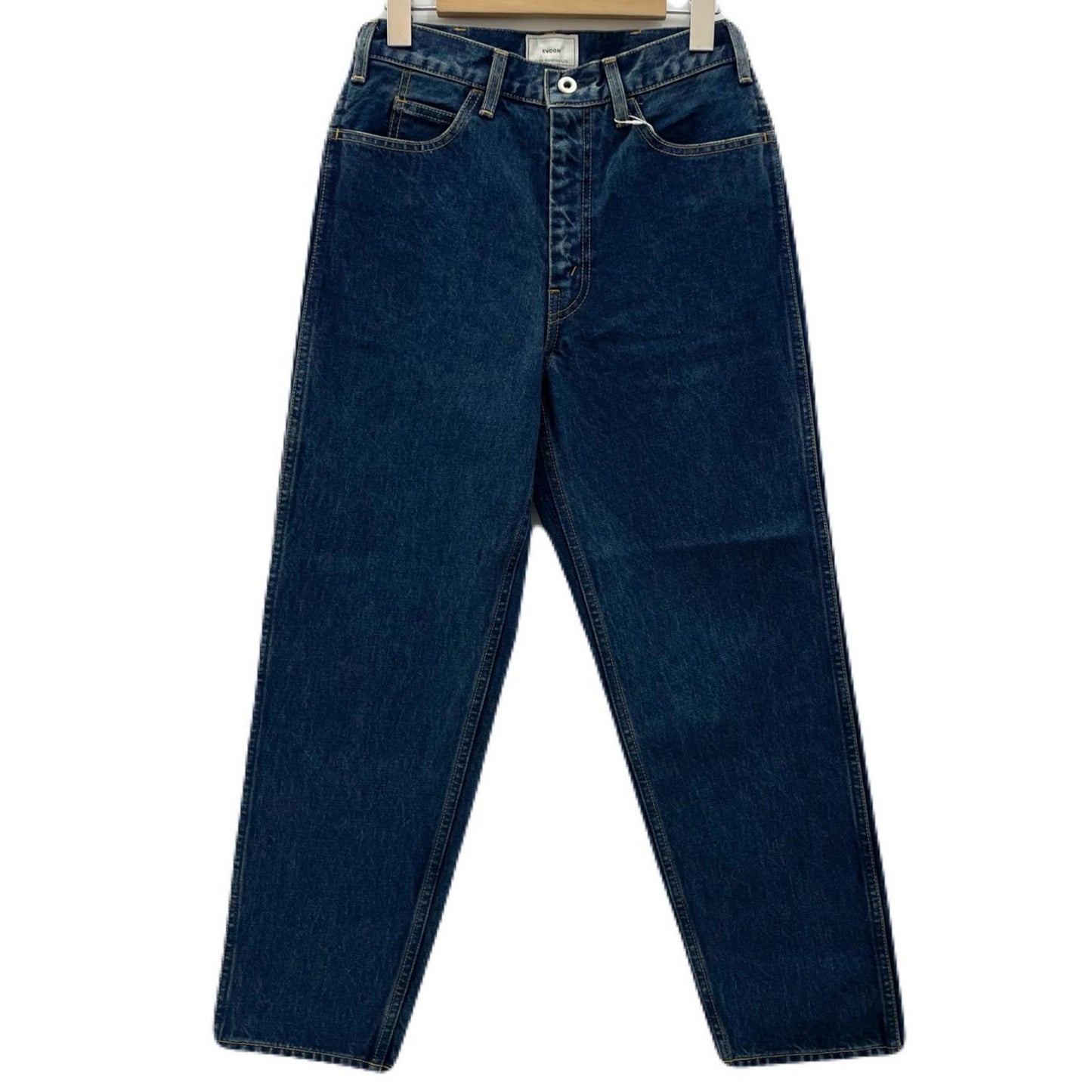5POCKET WIDE DENIM PANTS(BIO WASH) デニムパンツ 161-91507 ネイビー サイズ：1【尾張小牧店】
