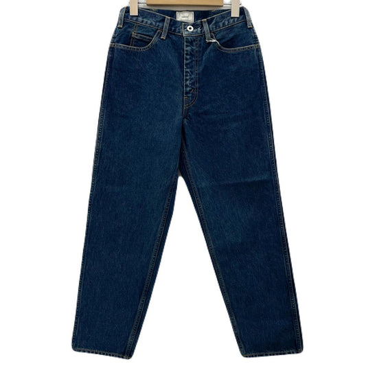 5POCKET WIDE DENIM PANTS(BIO WASH) デニムパンツ 161-91507 ネイビー サイズ：1【尾張小牧店】