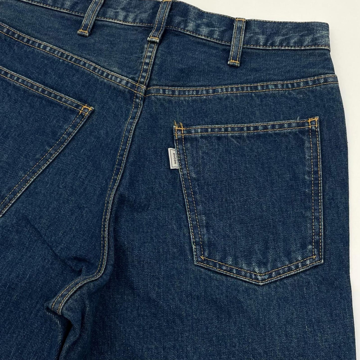 5POCKET WIDE DENIM PANTS(BIO WASH) デニムパンツ 161-91507 ネイビー サイズ：1【尾張小牧店】
