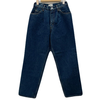 5POCKET TUCK WIDE DENIM PANTS デニムパンツ 183-91507 ネイビー サイズ：1【尾張小牧店】