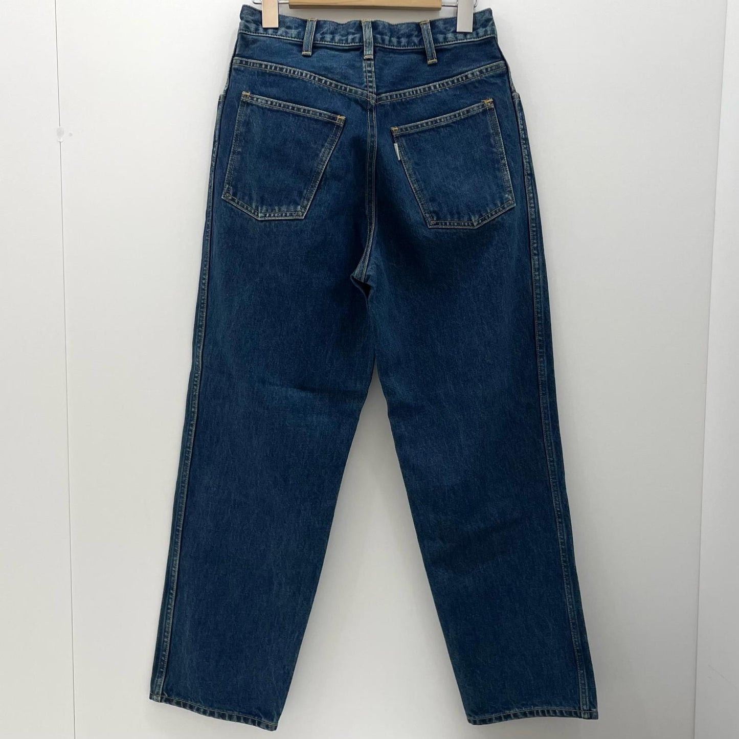 5POCKET TUCK WIDE DENIM PANTS デニムパンツ 183-91507 ネイビー サイズ：1【尾張小牧店】