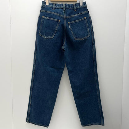 5POCKET TUCK WIDE DENIM PANTS デニムパンツ 183-91507 ネイビー サイズ：1【尾張小牧店】