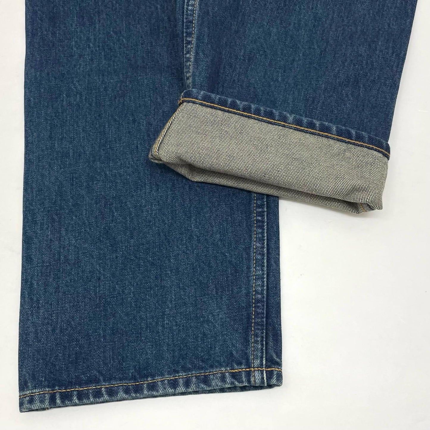5POCKET TUCK WIDE DENIM PANTS デニムパンツ 183-91507 ネイビー サイズ：1【尾張小牧店】