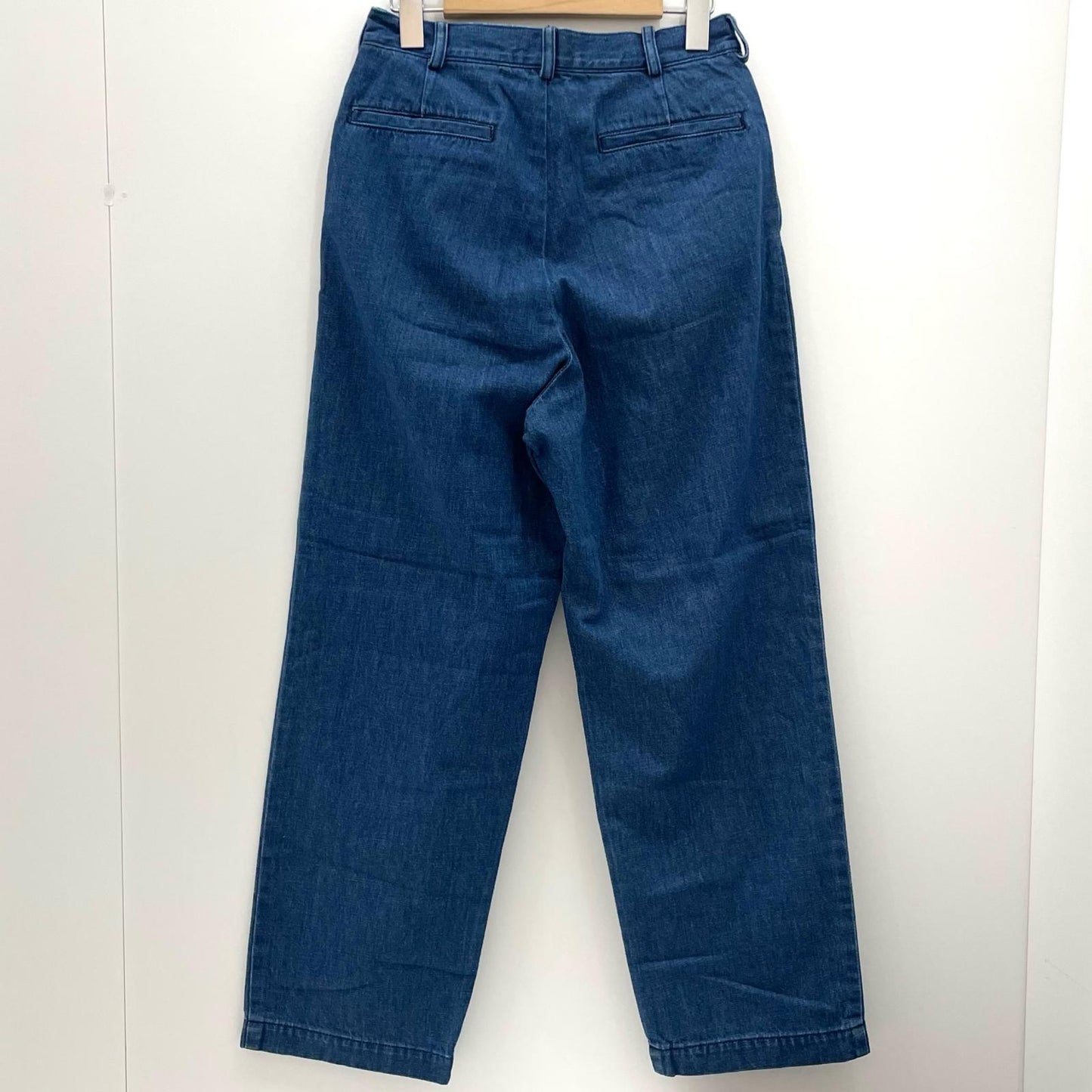 2TUCK DENIM TROUSER デニムパンツ 221-91505 ネイビー サイズ：1【尾張小牧店】