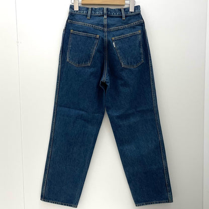 5POCKET TUCK WIDE DENIM PANTS デニムパンツ 183-91507 ネイビー【尾張小牧店】