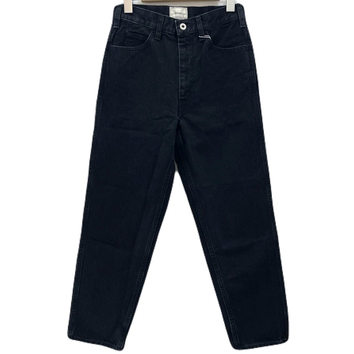 5POCKET WIDE DENIM PANTS デニムパンツ 161-91507 ブラック【尾張小牧店】