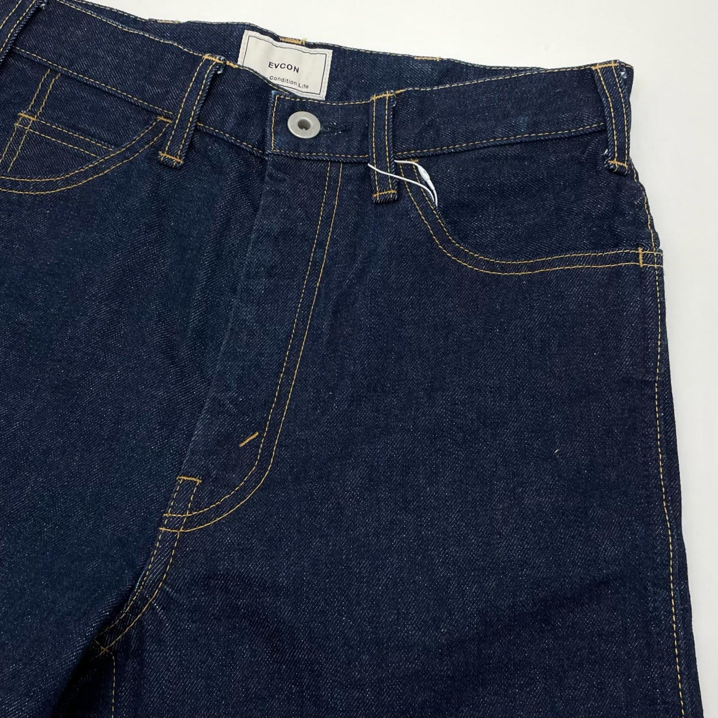 5POCKET WIDE DENIM PANTS デニムパンツ 161-91501 ネイビー【尾張小牧店】