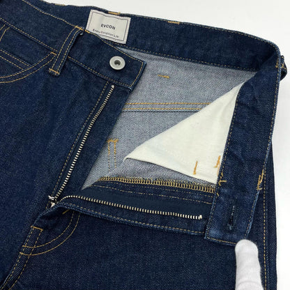 5POCKET WIDE DENIM PANTS デニムパンツ 161-91501 ネイビー【尾張小牧店】