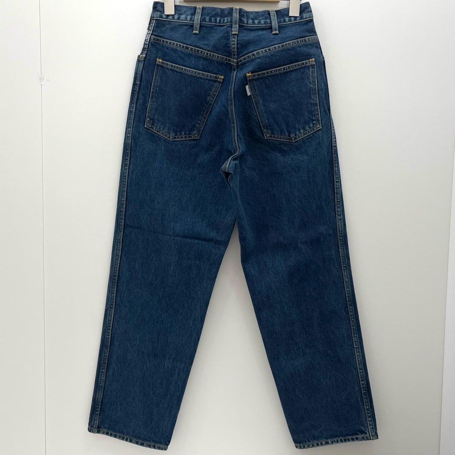 5POCKET TUCK WIDE DENIM PANTS デニムパンツ 183-91507 ネイビー【尾張小牧店】