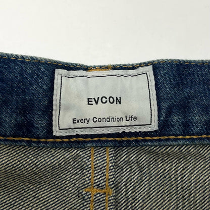 5POCKET TUCK WIDE DENIM PANTS デニムパンツ 183-91507 ネイビー【尾張小牧店】