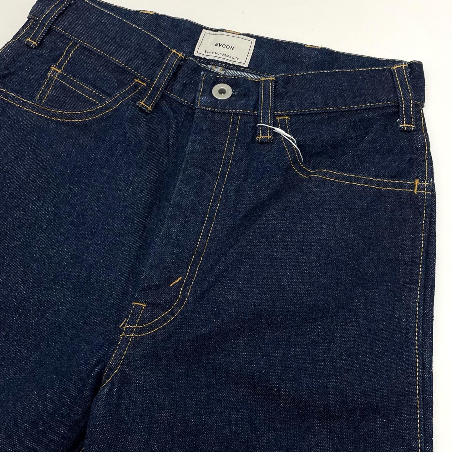 5POCKET WIDE DENIM PANTS デニムパンツ 161-91501 ネイビー【尾張小牧店】