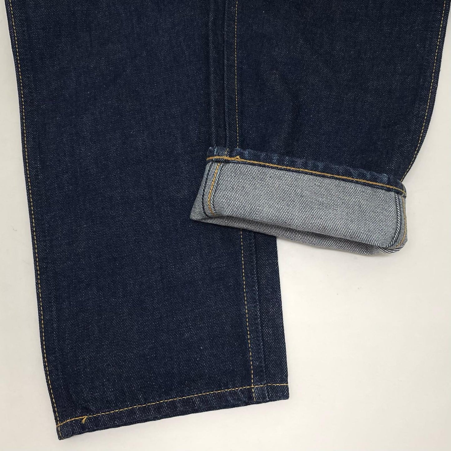 5POCKET WIDE DENIM PANTS デニムパンツ 161-91501 ネイビー【尾張小牧店】