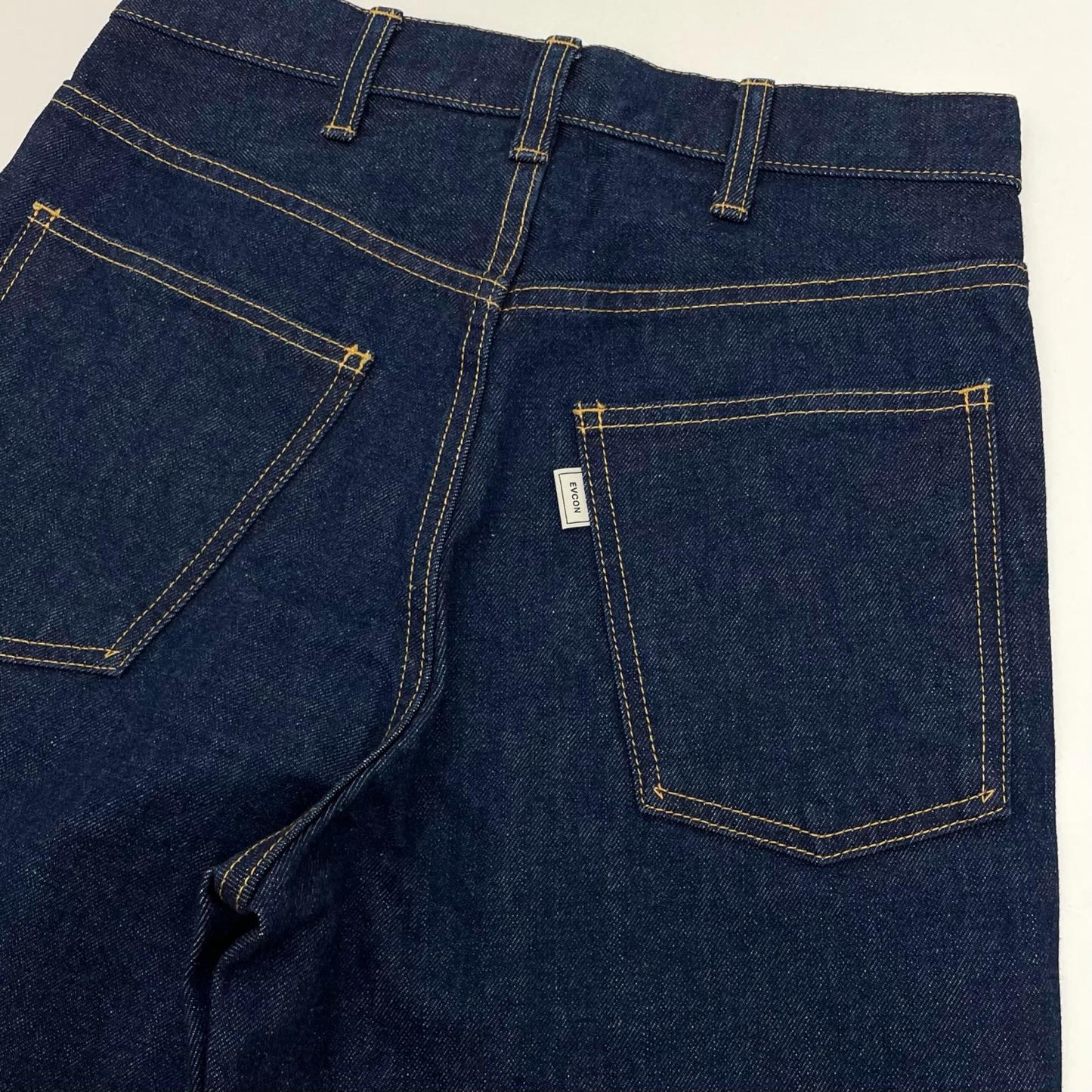 5POCKET WIDE DENIM PANTS デニムパンツ 161-91501 ネイビー【尾張小牧店】