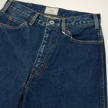 5POCKET WIDE DENIM PANTS デニムパンツ 161-91507 ネイビー サイズ：1【尾張小牧店】