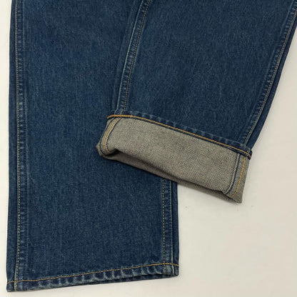 5POCKET WIDE DENIM PANTS デニムパンツ 161-91507 ネイビー サイズ：1【尾張小牧店】