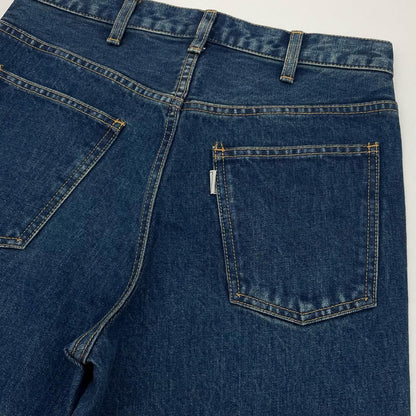 5POCKET WIDE DENIM PANTS デニムパンツ 161-91507 ネイビー サイズ：1【尾張小牧店】