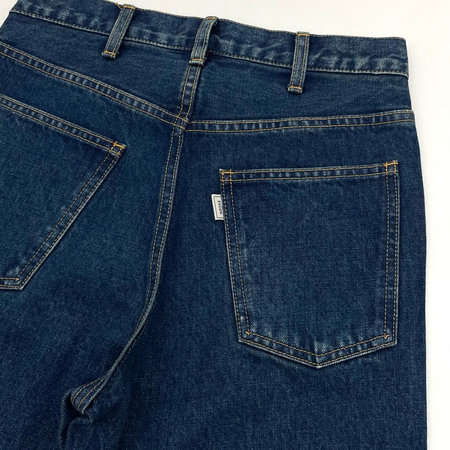 5POCKET WIDE DENIM PANTS デニムパンツ 161-91507 ネイビー【尾張小牧店】