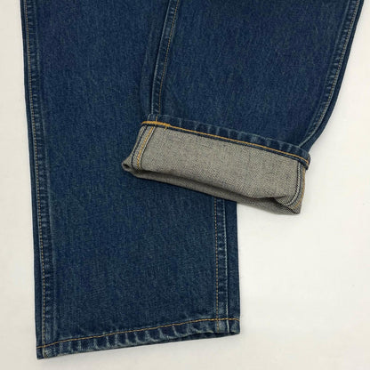 5POCKET WIDE DENIM PANTS デニムパンツ 161-91507 ネイビー【尾張小牧店】