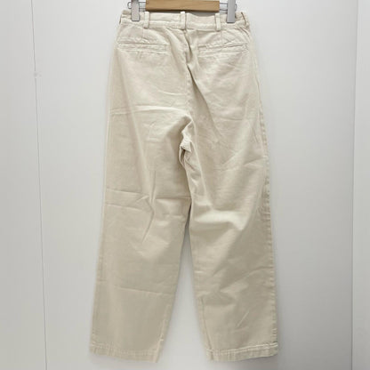2TUCK DENIM TROUSER パンツ 221-91505 ホワイト サイズ：1【尾張小牧店】
