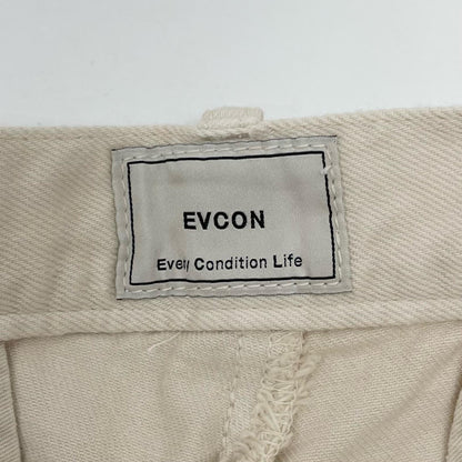 2TUCK DENIM TROUSER パンツ 221-91505 ホワイト サイズ：1【尾張小牧店】
