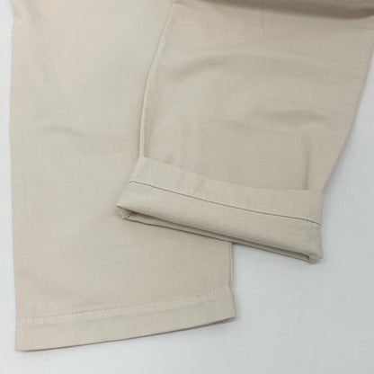 2TUCK DENIM TROUSER パンツ 221-91505 ホワイト サイズ：1【尾張小牧店】