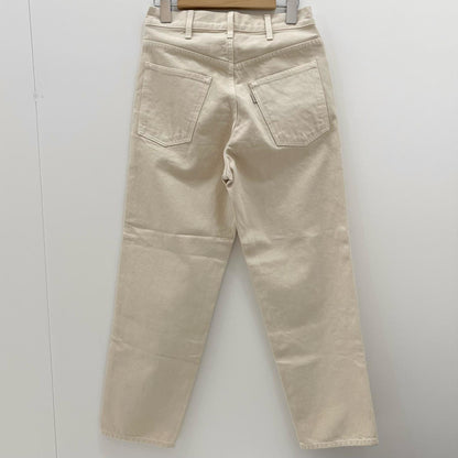 5POCKET WIDE DENIM PANTS パンツ 161-91501 ホワイト【尾張小牧店】