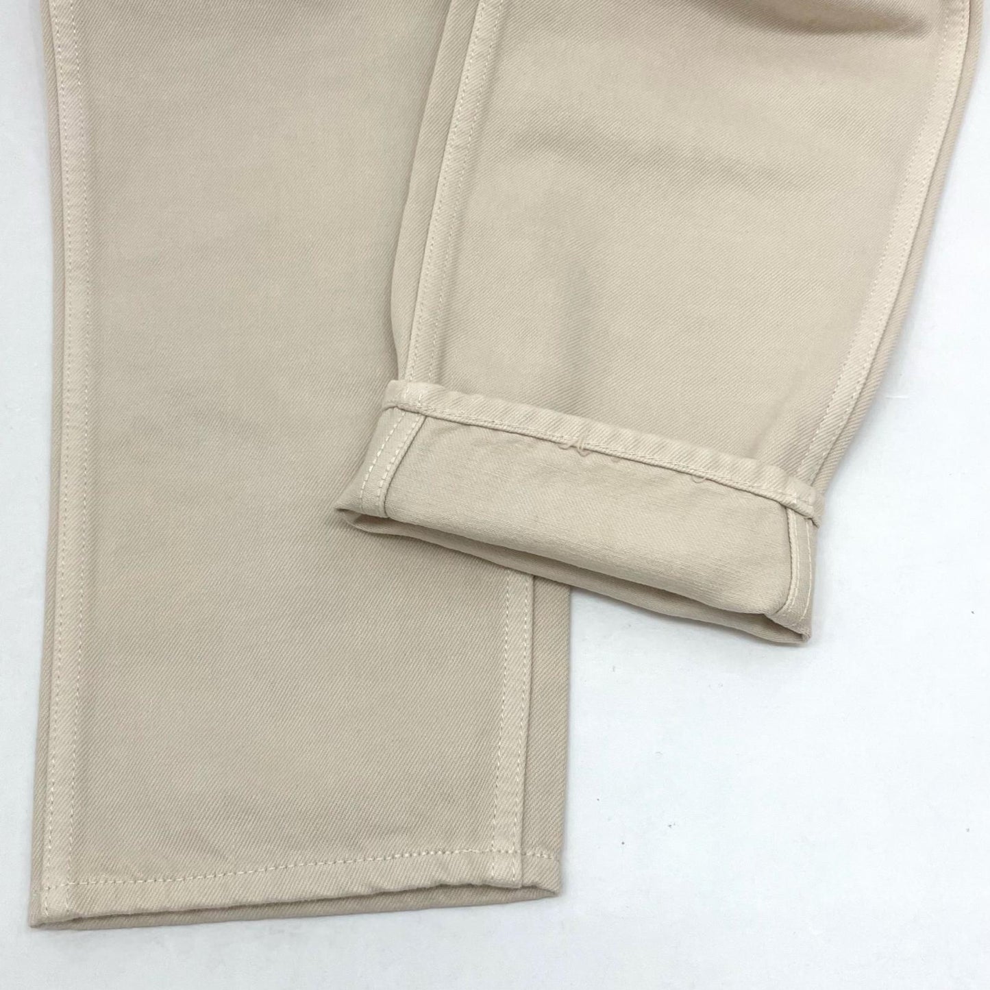 5POCKET WIDE DENIM PANTS パンツ 161-91501 ホワイト【尾張小牧店】