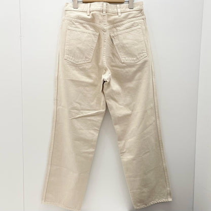 5POCKET TUCK WIDE DENIM パンツ 183-91506 ホワイト サイズ：3【尾張小牧店】