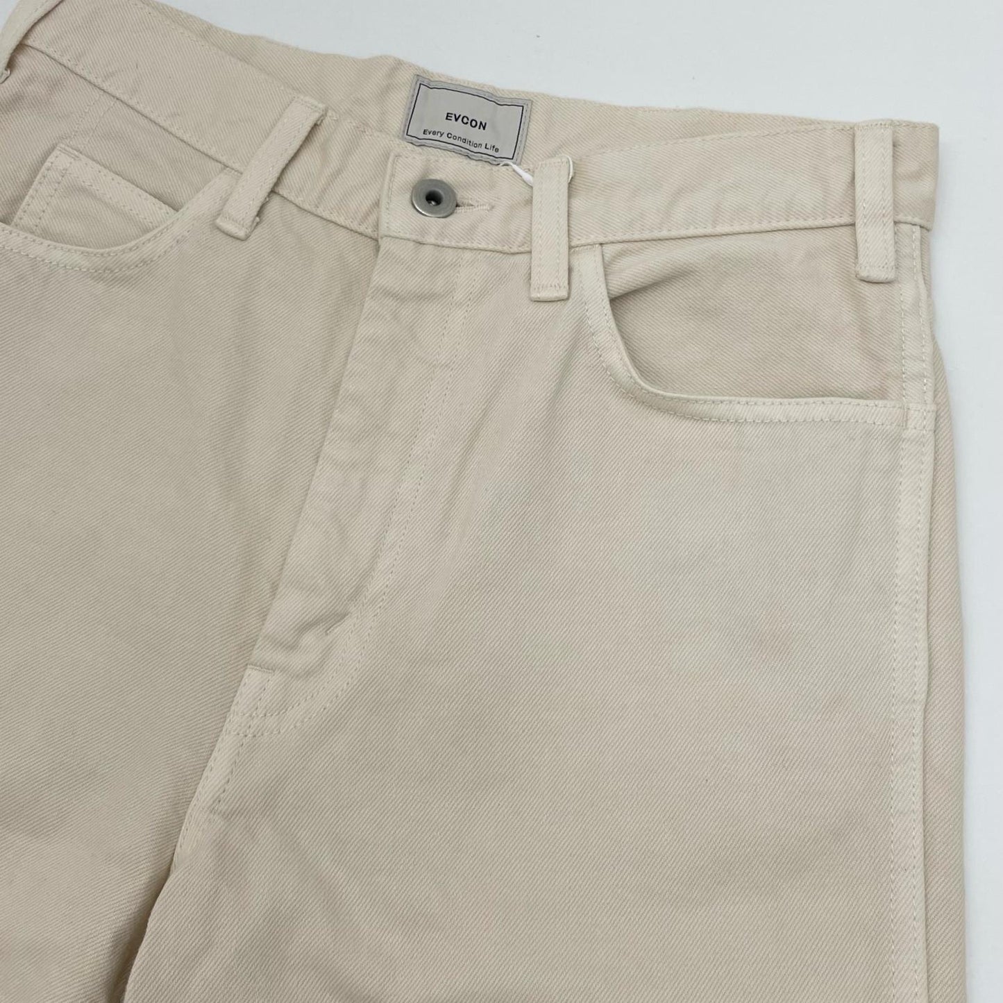 5POCKET WIDE DENIM PANTS パンツ 161-91501 ホワイト サイズ：1【尾張小牧店】