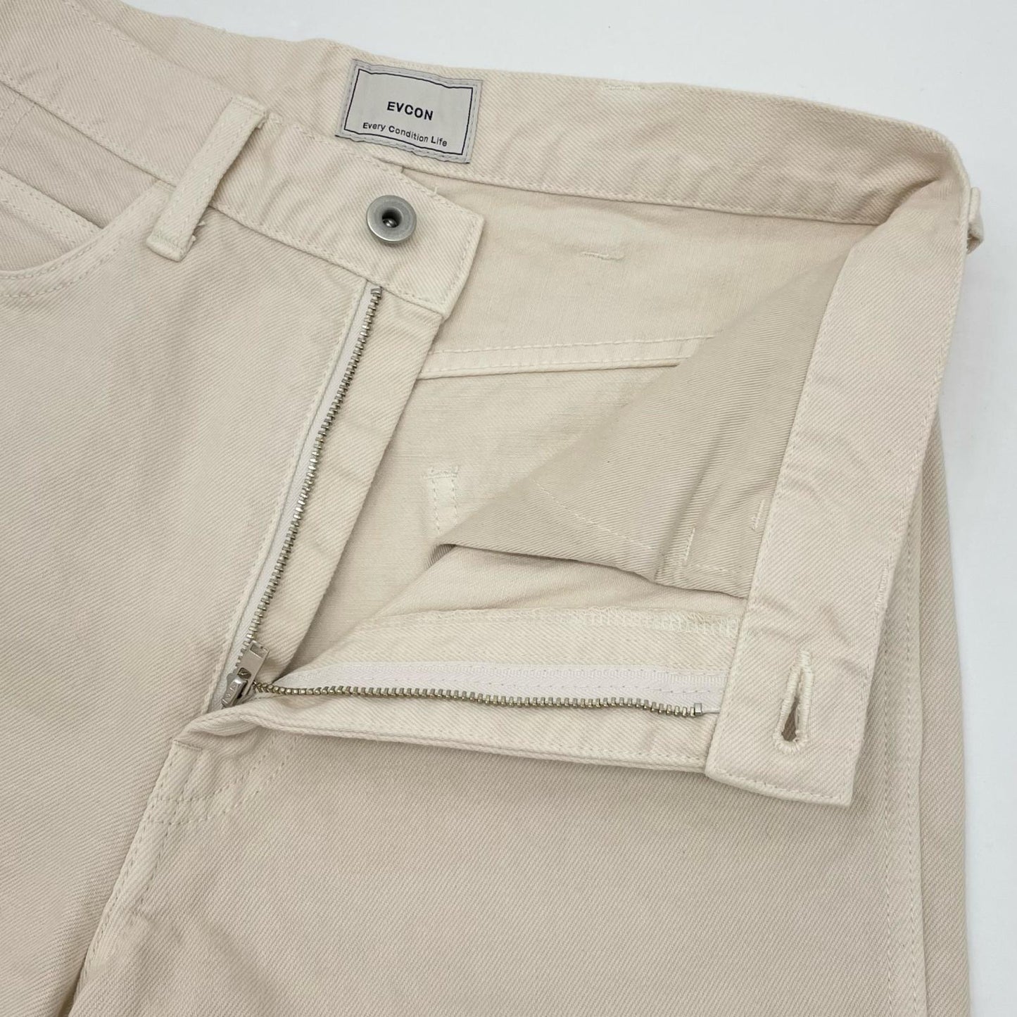 5POCKET WIDE DENIM PANTS パンツ 161-91501 ホワイト サイズ：1【尾張小牧店】