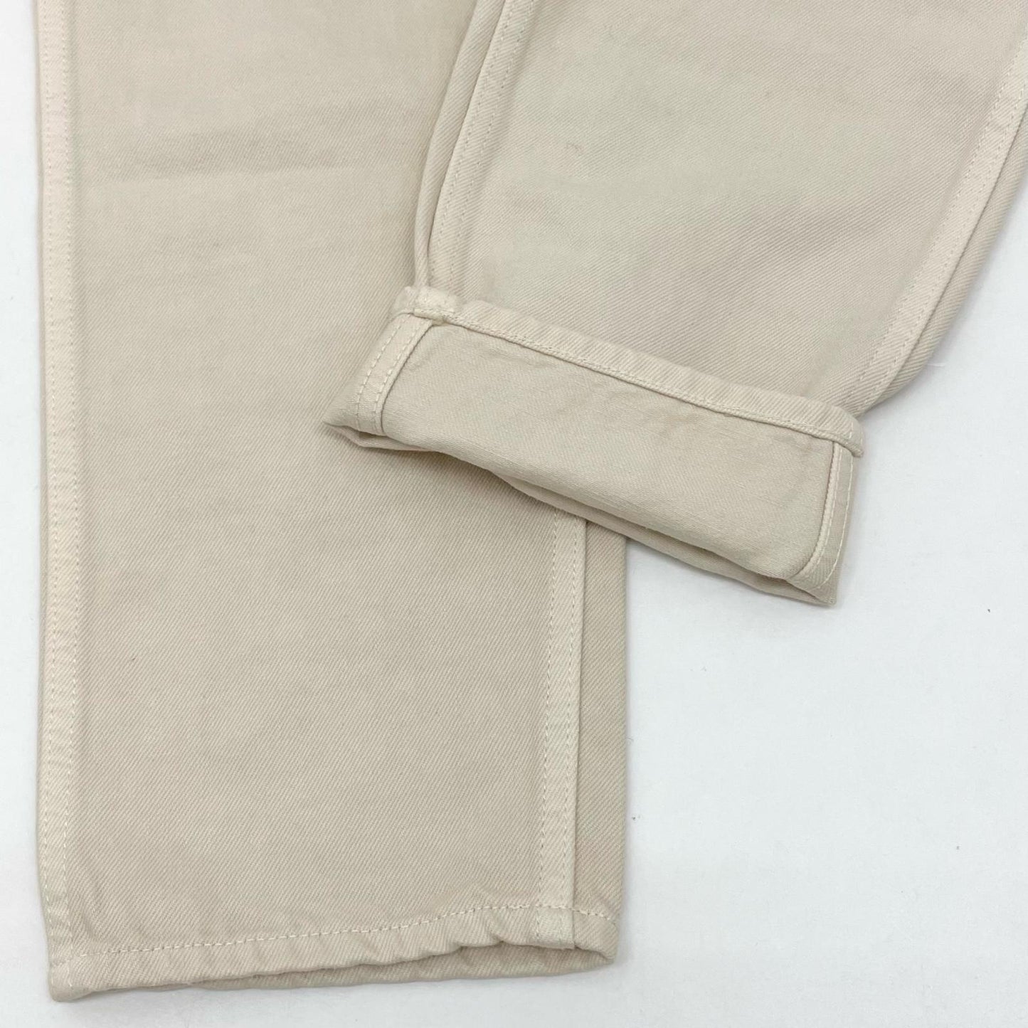 5POCKET WIDE DENIM PANTS パンツ 161-91501 ホワイト サイズ：1【尾張小牧店】