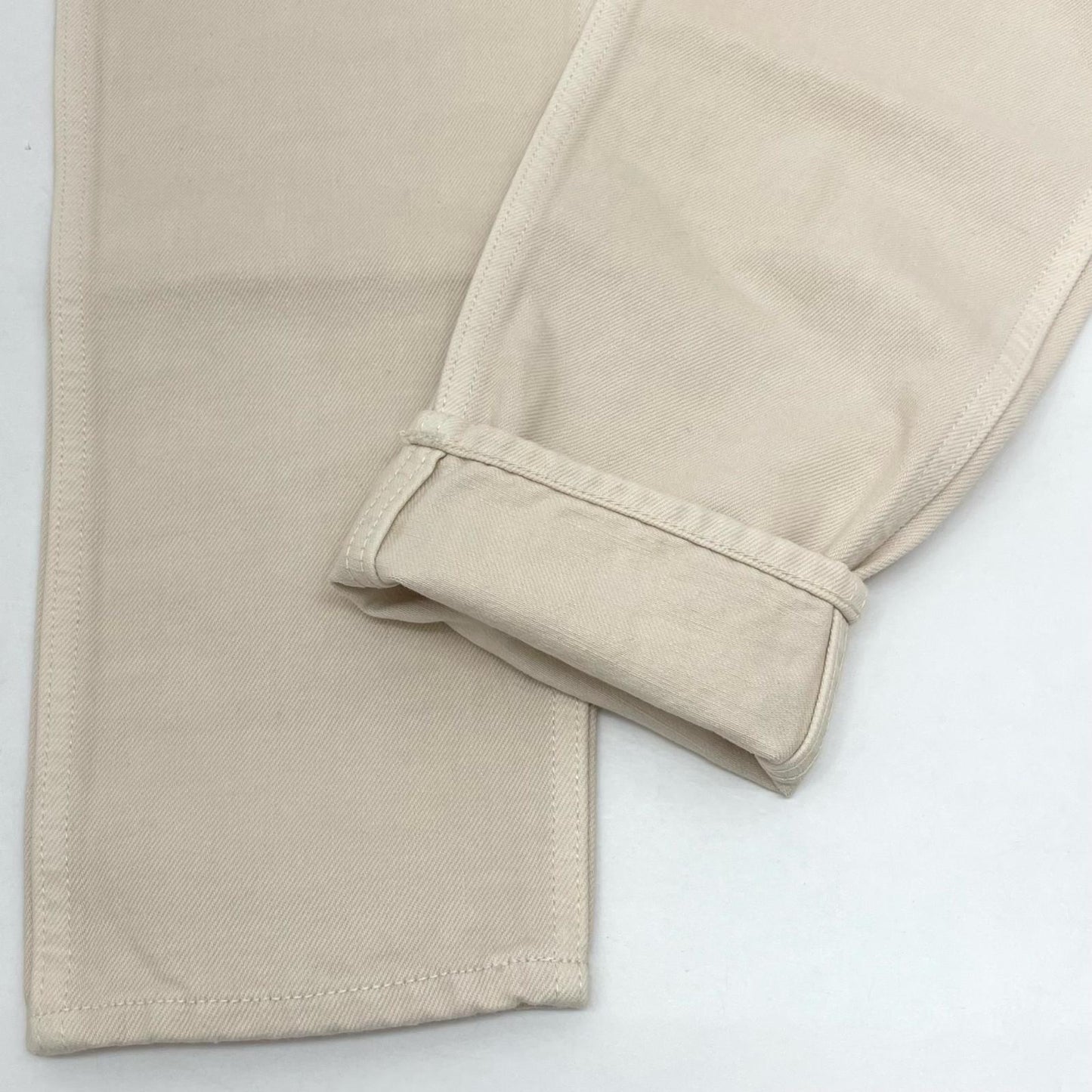 5POCKET WIDE DENIM PANTS パンツ 161-91501 ホワイト サイズ：2【尾張小牧店】