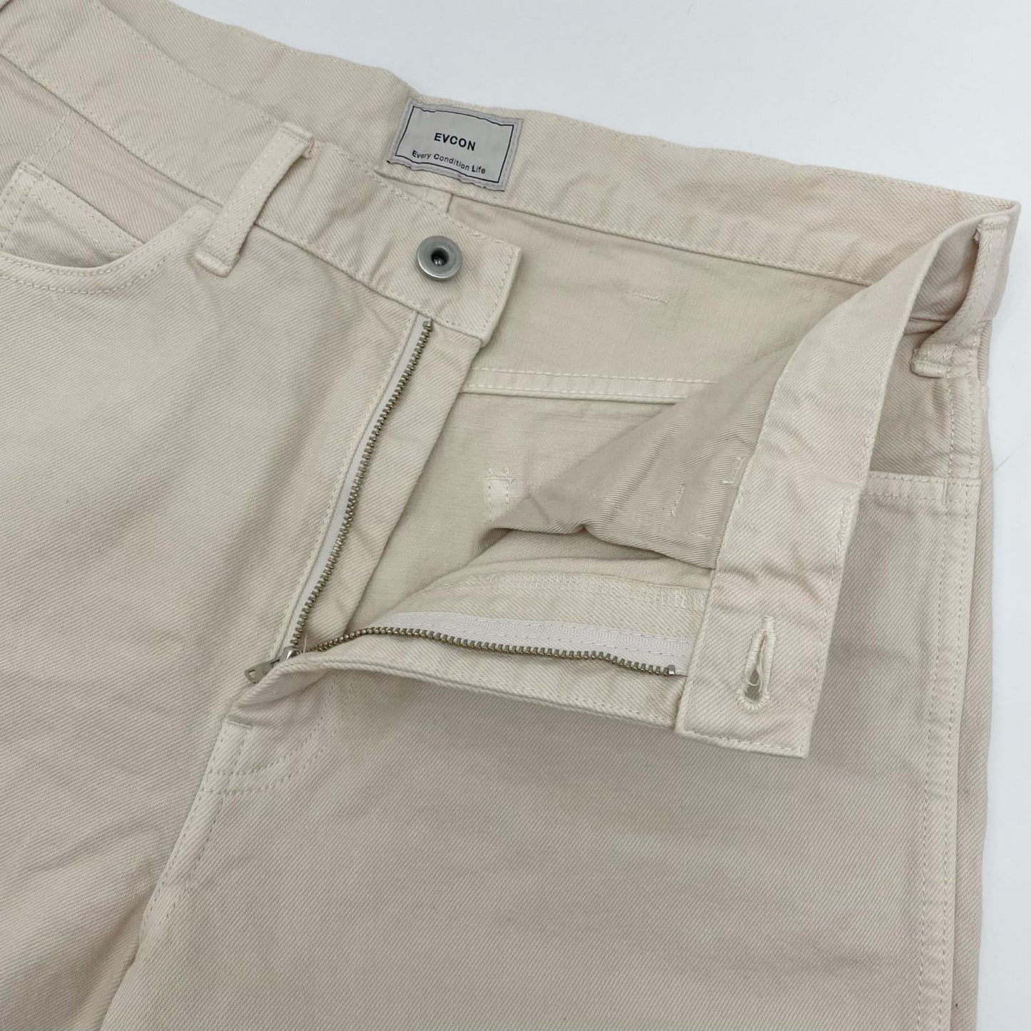 5POCKET WIDE DENIM PANTS パンツ 161-91501 ホワイト サイズ：3【尾張小牧店】