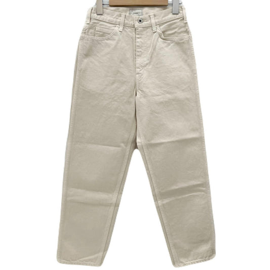 5POCKET WIDE DENIM PANTS パンツ 161-91501 ホワイト【尾張小牧店】
