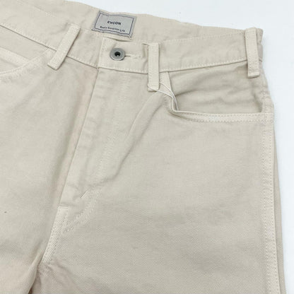 5POCKET WIDE DENIM PANTS パンツ 161-91501 ホワイト【尾張小牧店】