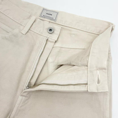 5POCKET WIDE DENIM PANTS パンツ 161-91501 ホワイト【尾張小牧店】