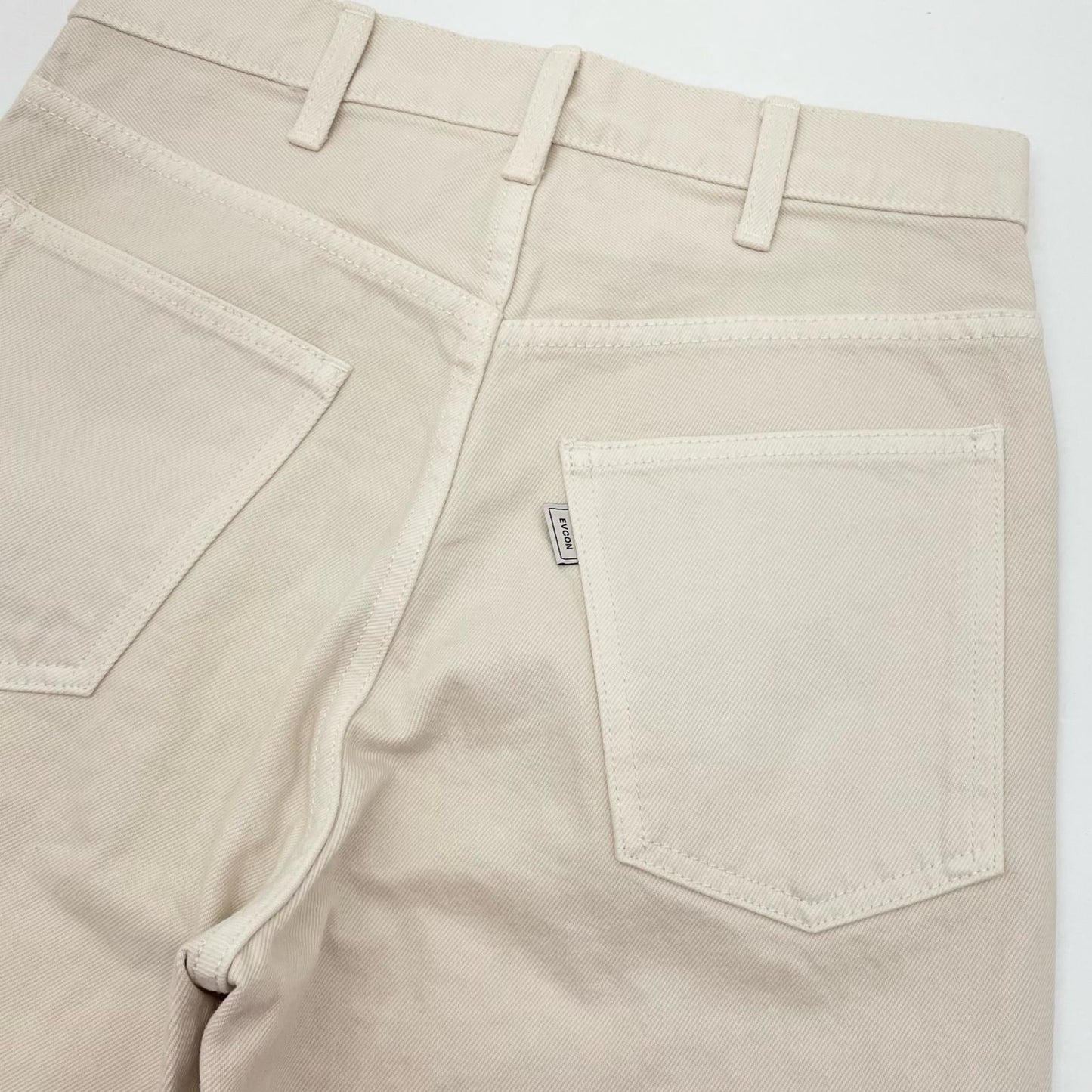 5POCKET WIDE DENIM PANTS パンツ 161-91501 ホワイト【尾張小牧店】