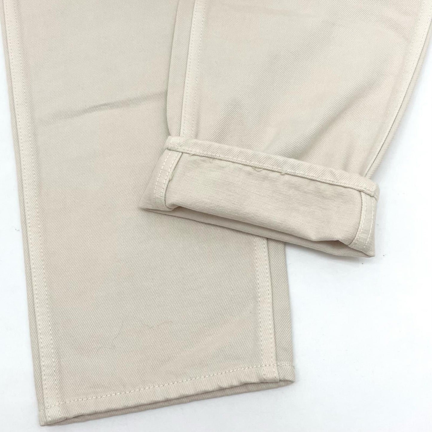 5POCKET WIDE DENIM PANTS パンツ 161-91501 ホワイト【尾張小牧店】