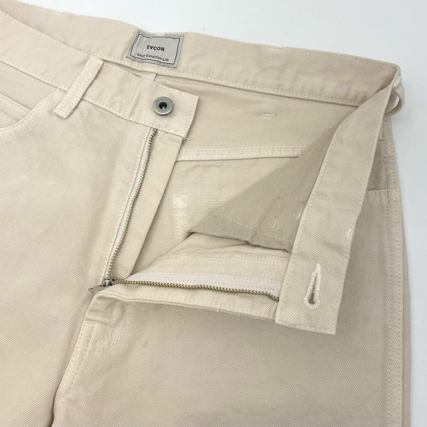 5POCKET WIDE DENIM PANTS パンツ 161-91501 ホワイト サイズ：2【尾張小牧店】