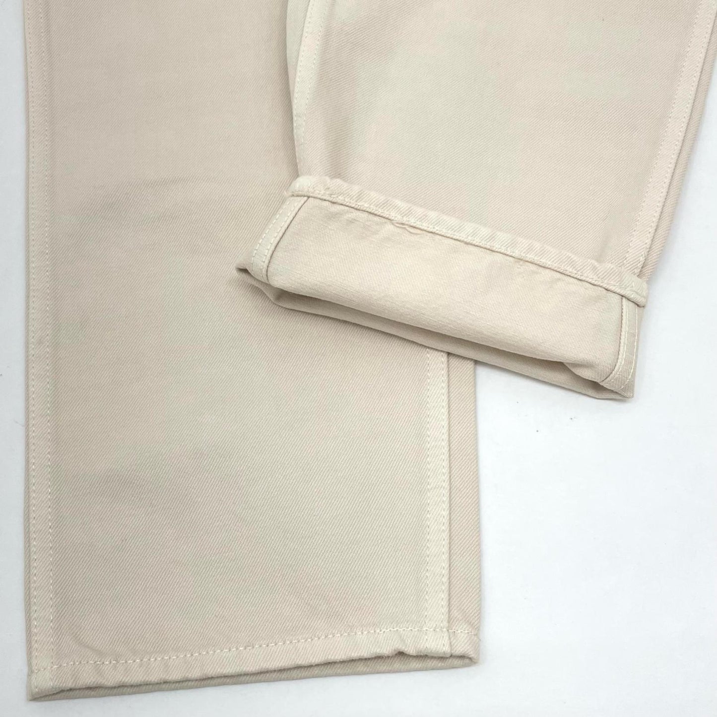 5POCKET WIDE DENIM PANTS パンツ 161-91501 ホワイト サイズ：2【尾張小牧店】