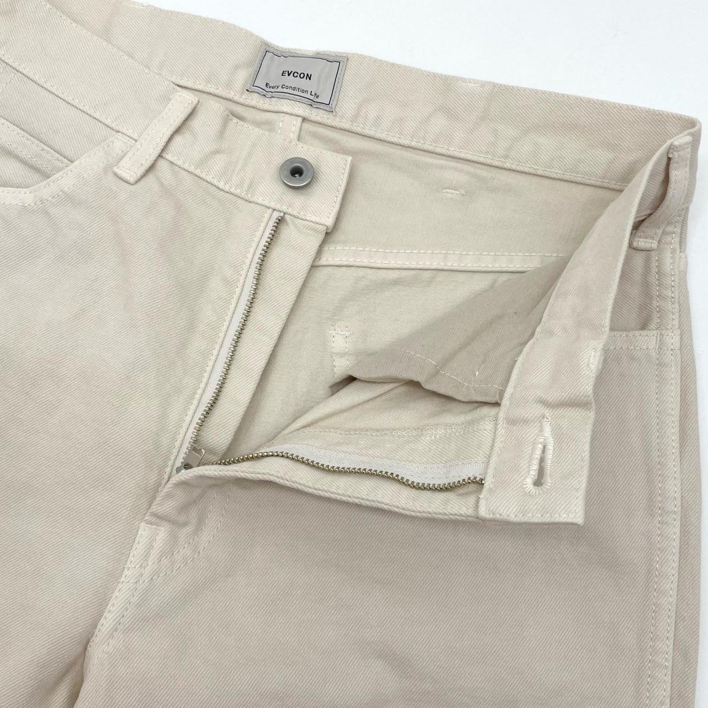 5POCKET WIDE DENIM PANTS パンツ 161-91501 ホワイト サイズ：2【尾張小牧店】
