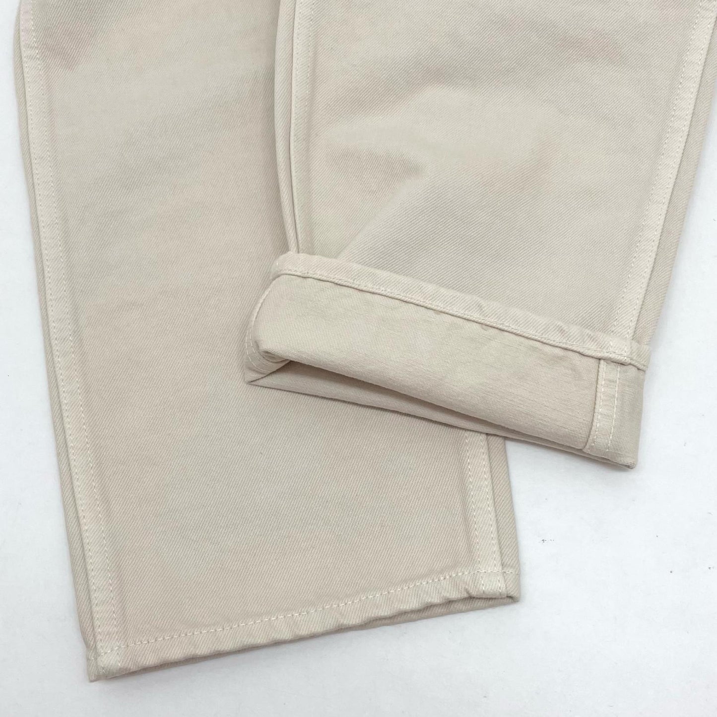 5POCKET WIDE DENIM PANTS パンツ 161-91501 ホワイト サイズ：2【尾張小牧店】