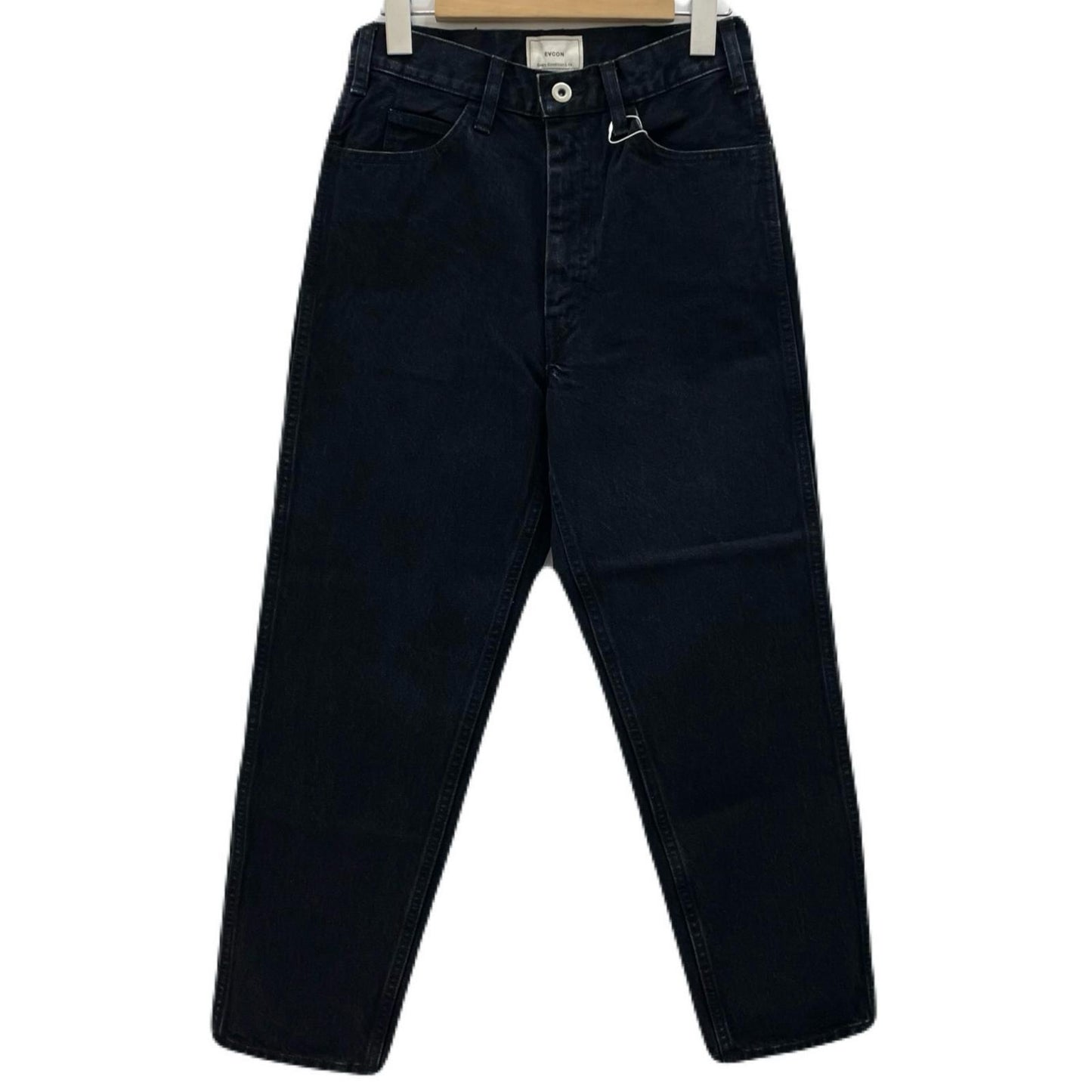 5POCKET WIDE DENIM PANTS パンツ 161-91507 ブラック【尾張小牧店】