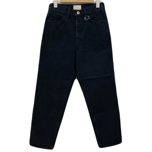5POCKET WIDE DENIM PANTS パンツ 161-91507 ブラック【尾張小牧店】