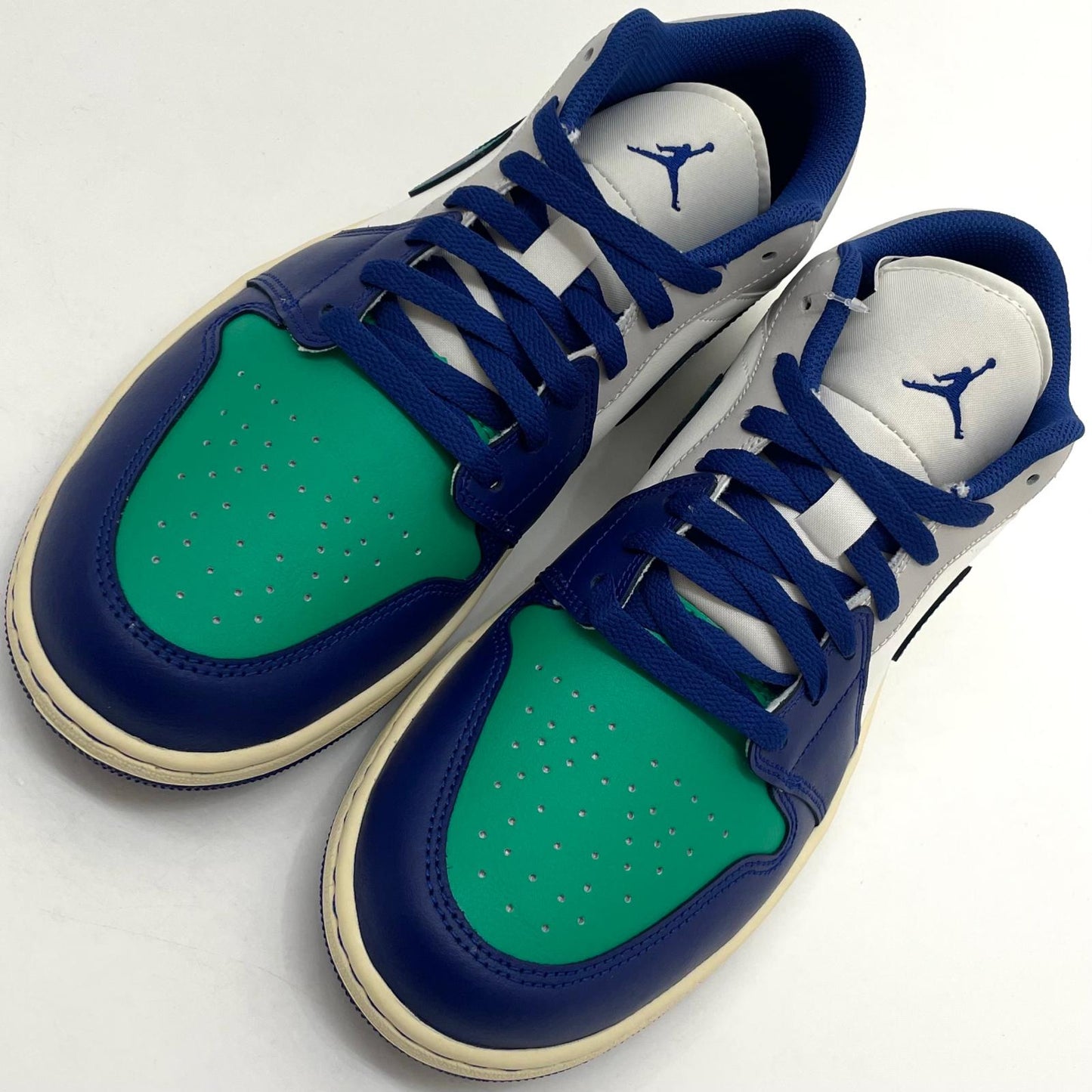 【中古】NIKE | ナイキ Air Jordan 1 Low "Seahawks"/エアジョーダン1 ロー "シーホークス"　スニーカー 靴　553558-147 ブルー×グリーン 29cm【尾張小牧店】