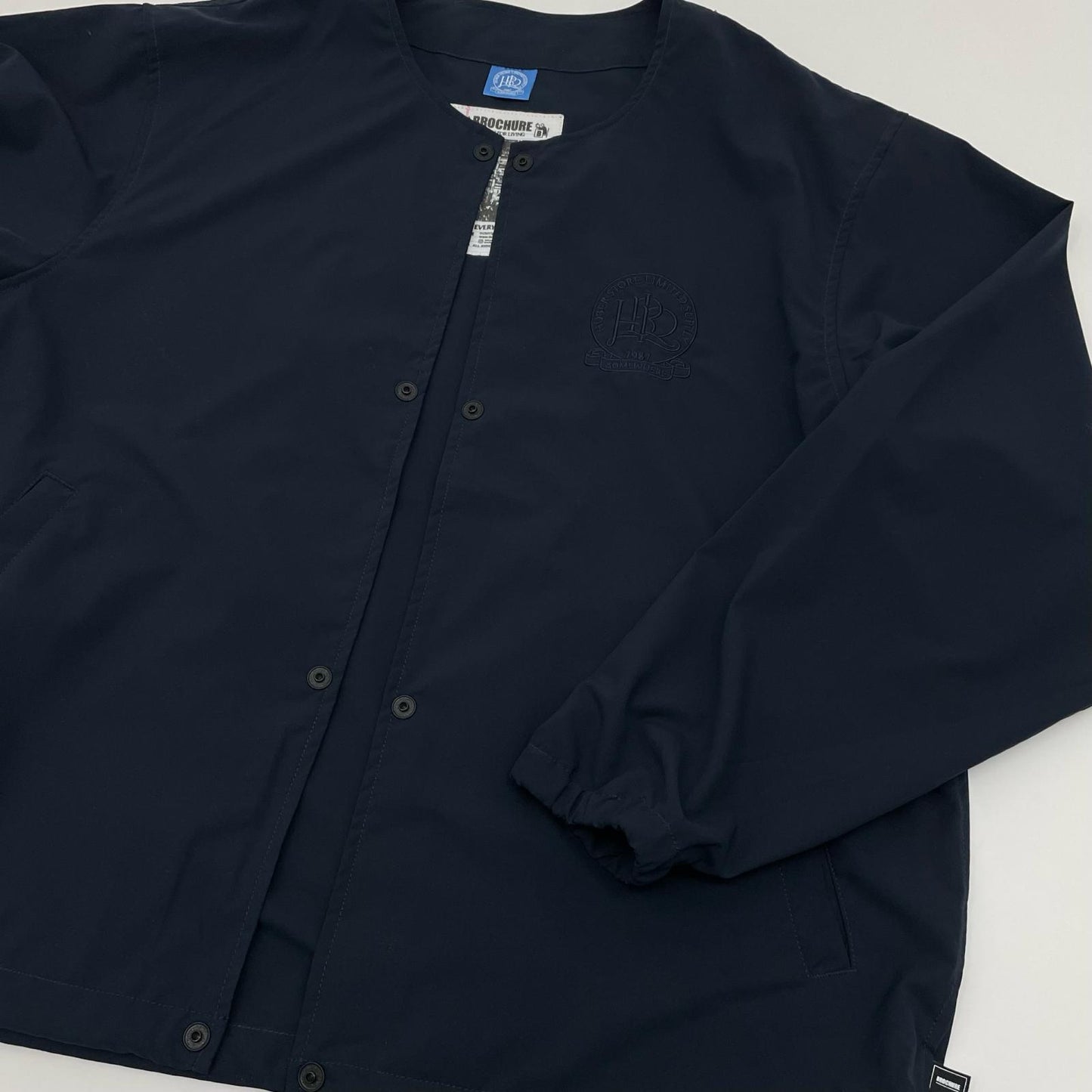 【中古】BROCHURE | ブローシュア Detachable Blouson 3WAY レイヤードジャケット 242-01 ネイビー サイズ：M【尾張小牧店】